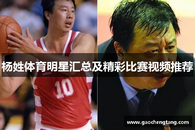 杨姓体育明星汇总及精彩比赛视频推荐